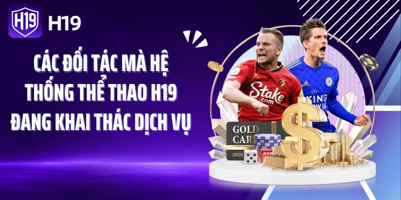 Các đối tác mà hệ thống thể thao H19 đang khai thác dịch vụ